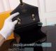 knockoff L---V Clapton Gold Lock Soft Black&Brown Genuine Leather Shoulders Bag (10)_th.jpg